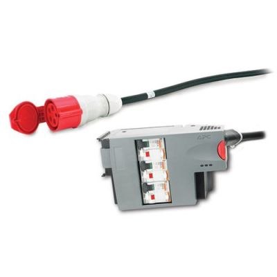 APC 3 Pole 5 Wire RCD 32A 30mA IEC309, IEC 309 32A 3P+N+PE, 1 x IEC 309 32A, 5 m, 400 V, 50 Hz, 400