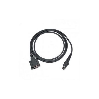 Datalogic CAB-558, Zwart, 4,5 m, RS-232, Vrouwelijk, Recht, PowerScan 9600