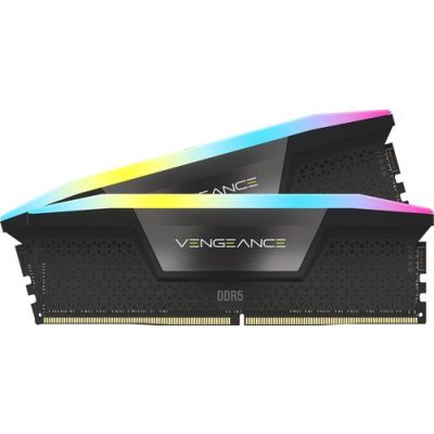 Corsair Vengeance RGB CMH16GX5M2B5200C40, 16 GB, 2 x 8 GB, DDR5, 5200 MHz, 288-pin DIMM