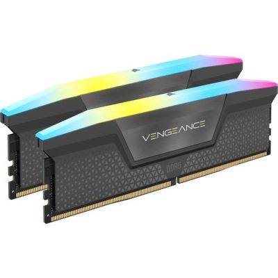 Corsair Vengeance RGB CMH64GX5M2B6000Z28, 64 GB, 2 x 32 GB, DDR5, 6000 MHz, 288-pin DIMM