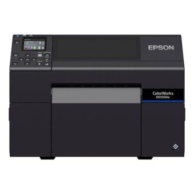 Epson ColorWorks D6500Ae, Thermo transfer, 1200 x 1200 DPI, 85 mm/sec, Bedraad, Zwart