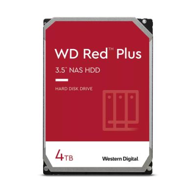 Western Digital Red Plus WD40EFPX, 3.5", 4000 GB, 5400 RPM