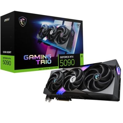 MSI GAMING GeForce RTX5090 TRIO OC 32GB, GeForce RTX 5090, 32 GB, GDDR7, 512 Bit, 7680 x 4320 Pixels