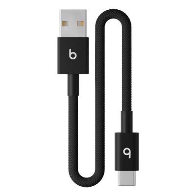 Apple MEQL4ZM/A, 0,2 m, USB A, USB C, USB 2.0, Zwart