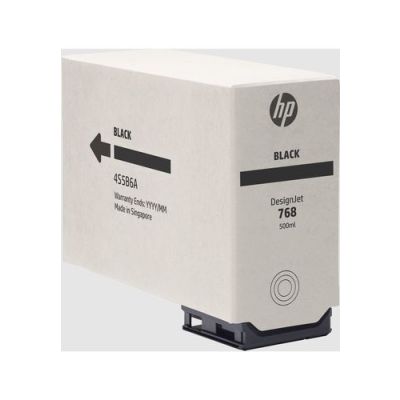 HP 768 500 ml zwarte inktcartridge voor DesignJet, Normaal rendement, Zwart, 500 ml, 1 stuk(s), Enke