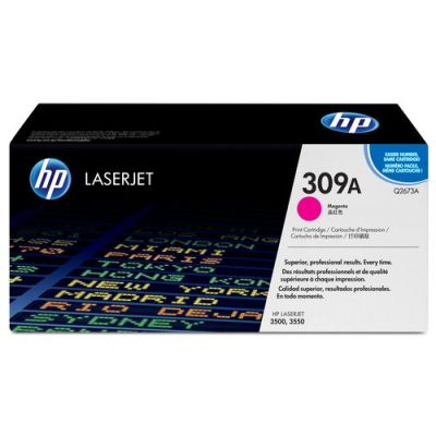 HP 309A Magenta Original LaserJet Toner Cartridge, 4000 pagina's, Magenta, 1 stuk(s)