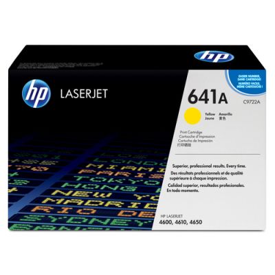 HP 641A Yellow Original LaserJet Toner Cartridge, 8000 pagina's, Geel, 1 stuk(s)