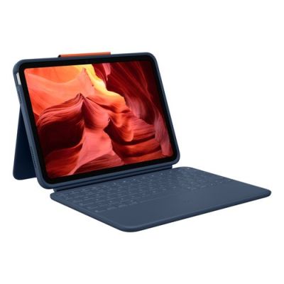 Logitech Rugged Combo 4, QWERTY, Engels, Trackpad, 1,8 cm, 1,2 mm, Apple