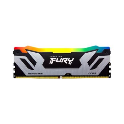 Kingston Technology FURY 24GB 8800MT/s DDR5 CL42 CUDIMM Renegade RGB Silver, 24 GB, 1 x 24 GB, DDR5,