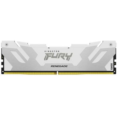 Kingston Technology FURY 24GB 8000MT/s DDR5 CL38 DIMM Renegade White, 24 GB, 1 x 24 GB, DDR5, 288-pi