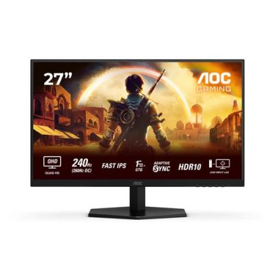AOC Q27G42ZE, 68,6 cm (27"), 2560 x 1440 Pixels, Wide Quad HD, LCD, 1 ms, Zwart
