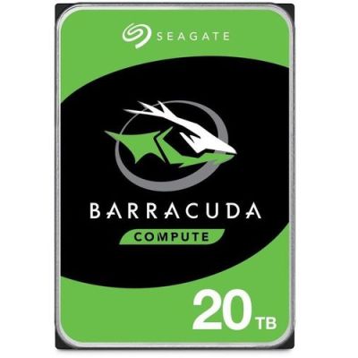Seagate Barracuda 20TB, 20 TB, 7200 RPM, 512 MB, 3.5", SATA