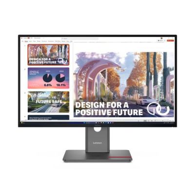 Lenovo ThinkVision P27QD-40, 68,6 cm (27"), 2560 x 1440 Pixels, Wide Quad HD, LED, Zwart
