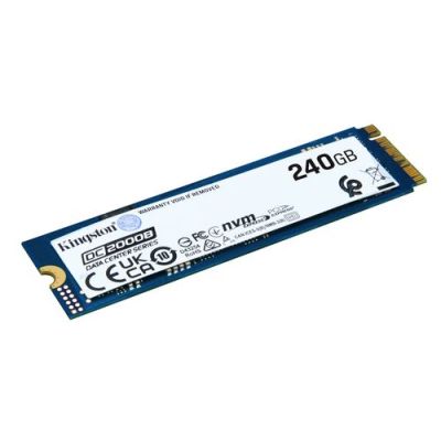 Kingston Technology 240G DC2000B M.2 4.0 M.2 2280 SSD (Zonder heatsink), 240 GB, M.2, 4500 MB/s