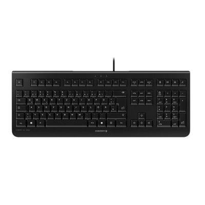 CHERRY KC 1000, Volledige grootte (100%), Bedraad, USB, QWERTY, Zwart