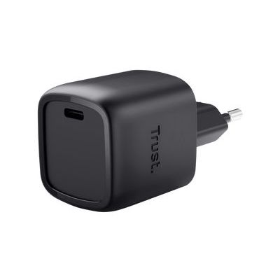 Trust Maxo GaN-oplader, 30 W, USB-C, Binnen, AC, Zwart
