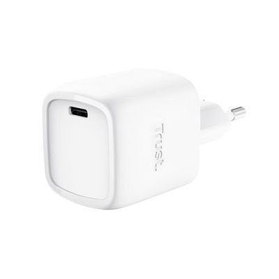 Trust Maxo GaN-oplader, 30 W, USB-C, Binnen, AC, Wit