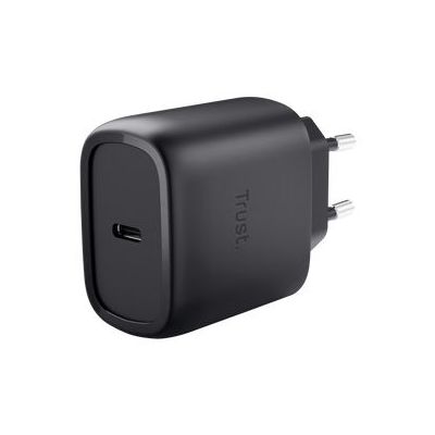 Trust Maxo GaN-oplader, 45 W, USB-C, Binnen, AC, 20 V, 2 m, Zwart