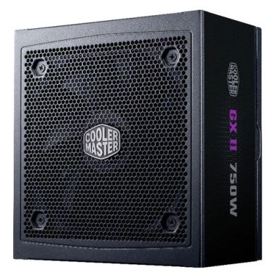 Cooler Master GX II Gold 750 ATX3.1, 750 W, 100 - 240 V, 50/60 Hz, 10 - 5 A, Actief, 120 W