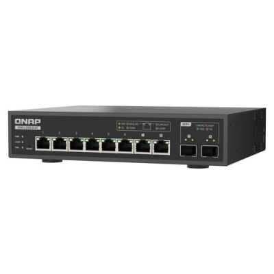 QNAP QSW-L3208-2C6T, Managed, 10G Ethernet (100/1000/10000), Desktop