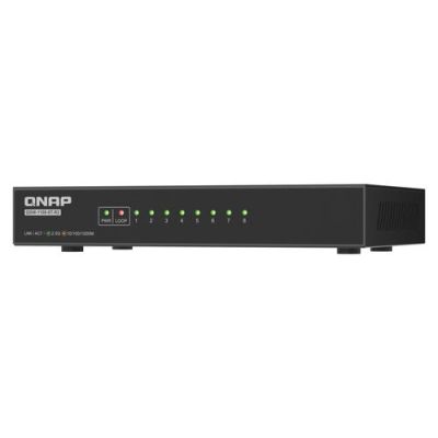 QNAP QSW-1108-8T-R2, Unmanaged, 2.5G Ethernet (100/1000/2500), Desktop