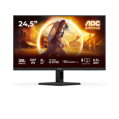AOC G4 25G4SRE, 62,2 cm (24.5"), 1920 x 1080 Pixels, Full HD, LED, 1 ms, Zwart, Rood