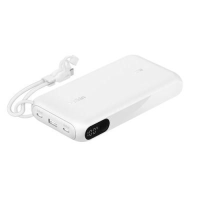 Belkin BPB028hqWH, 20000 mAh, Wit