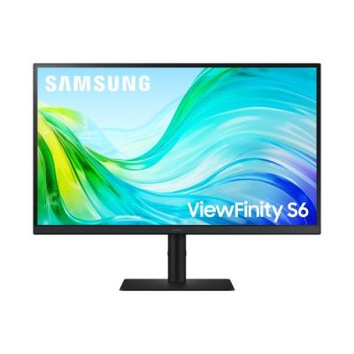 Samsung 27" ViewFinity S6 S61F QHD Monitor, 68,6 cm (27"), 2560 x 1440 Pixels, Quad HD, LCD, 5 ms, Z