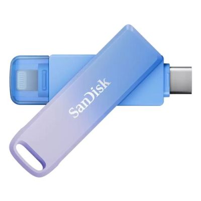 SanDisk Creator Phone Drive, 256 GB, USB Type-C / Lightning, 3.2 Gen 1 (3.1 Gen 1), 90 MB/s, Zonder