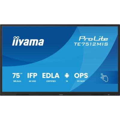 iiyama 75\W IFP 40-Points Bonded PureTouch IR 4, LCD
