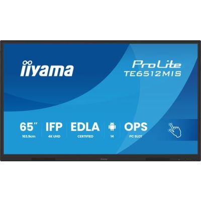 iiyama 65\W IFP 40-Points Bonded PureTouch IR 4, LCD