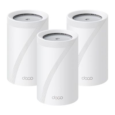 TP-Link Deco BE65 Pro, Wit, Intern, Mesh-systeem, Tri-band (2,4 GHz / 5 GHz / 6 GHz), Wi-Fi 7 (802.1