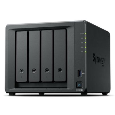 Synology DiskStation DS925+, NAS, Ryzen Embedded, V1500B, 4 GB, DDR4, 0 TB