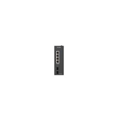 D-Link DIS-100G-06/M, Unmanaged, L2, Gigabit Ethernet (10/100/1000), DIN rail