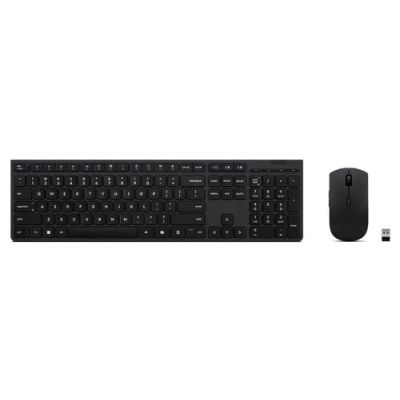 Lenovo 4X31R64351, Volledige grootte (100%), Draadloos, RF-draadloos + Bluetooth, Schaar-toetsschake