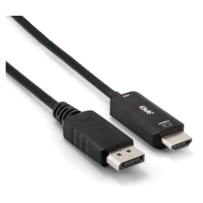 CLUB3D CAC-1083, 2 m, HDMI Type D (Micro), Mannelijk, Mannelijk, 4096 x 2160 Pixels, Zwart