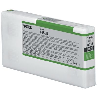 Epson T653B Green Ink Cartridge (200ml), Inkt op pigmentbasis, 200 ml, 1 stuk(s)