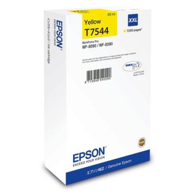 Epson C13T75444N, Extra (Super) hoog rendement, Geel, 69 ml, 1 stuk(s), 7000 pagina's, Enkele verpak
