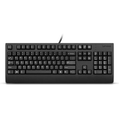 Lenovo Preferred Pro II USB Keyboard-French, Volledige grootte (100%), Bedraad, USB, Plunger key swi