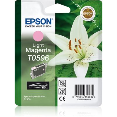 Epson Lily inktpatroon Light Magenta T0596 Ultra Chrome K3, Inkt op pigmentbasis, 1 stuk(s)