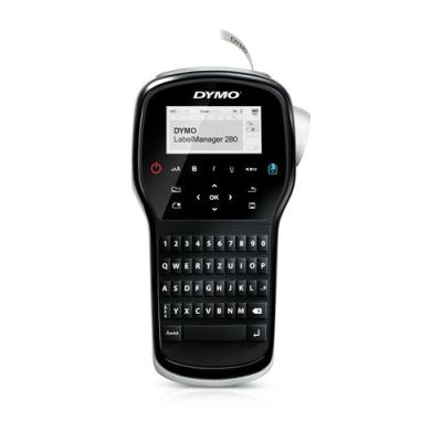 DYMO LabelManager ™ 280 QWERTZ Kitcase, QWERTZ, D1, Thermo transfer, Lithium-Ion (Li-Ion), Zwart, Zi