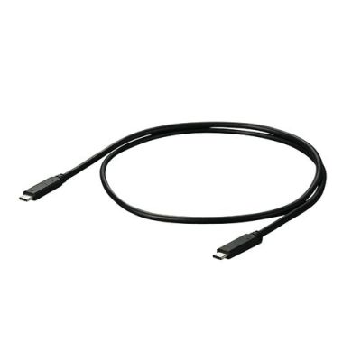 EIZO CC100-BK, 1 m, USB C, USB C, USB 2.0, Zwart