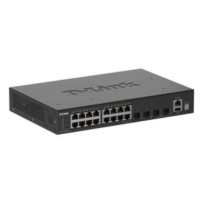 D-Link DGS-1530-20/E, Managed, L2, Gigabit Ethernet (10/100/1000), Full duplex, Rack-montage