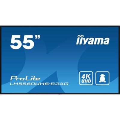 iiyama LH5560UHS-B2AG, Digitaal A-kaart, 139,7 cm (55"), LED, 3840 x 2160 Pixels, Wifi, 24/7