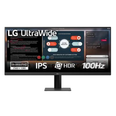 LG 29U511A-B, 73,7 cm (29"), 2560 x 1080 Pixels, WFHD, LCD, 5 ms, Zwart
