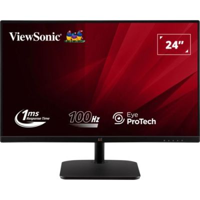 Viewsonic Value Series VA2432-MHD-3, 61 cm (24"), 1920 x 1080 Pixels, Full HD, LED, 1 ms, Zwart