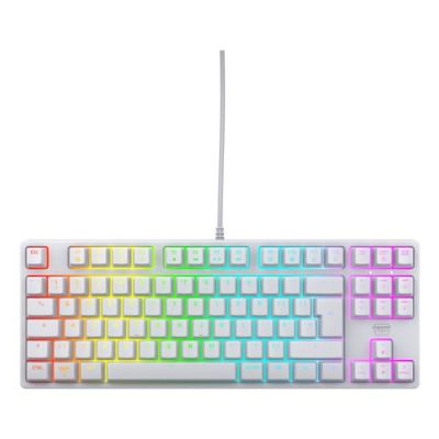CHERRY K4V2 TKL, Bedraad, USB, Mechanische keyswitch, QWERTY, RGB LED, Wit