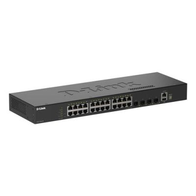 D-Link DGS-1530-28/E, Managed, L2, Gigabit Ethernet (10/100/1000), Full duplex, Rack-montage