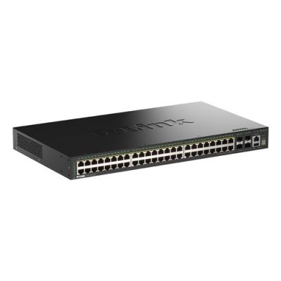 D-Link DGS-1530-52P/E, Managed, L2, Gigabit Ethernet (10/100/1000), Full duplex, Power over Ethernet