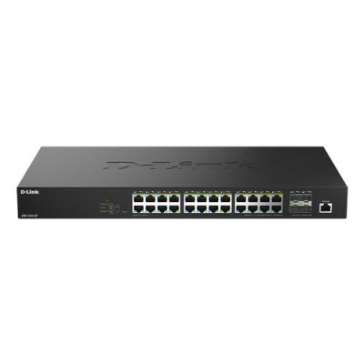 D-Link DMS-1250-28P/E, Managed, L2, 2.5G Ethernet (100/1000/2500), Power over Ethernet (PoE), Rack-m